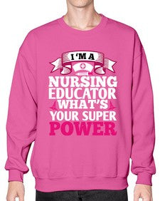 im a nursing educator Style 226# - nurse- Sweatshirt - Crew