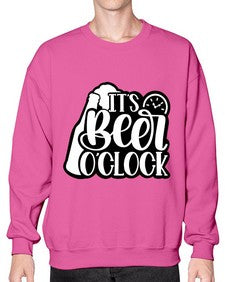 its beer oclock 1227# - beer- Sweatshirt - Crew