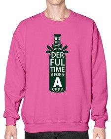 its the most wonderful 1241# - beer- Sweatshirt - Crew