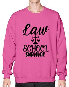 law school survivor 455# - law school- Sweatshirt - Crew