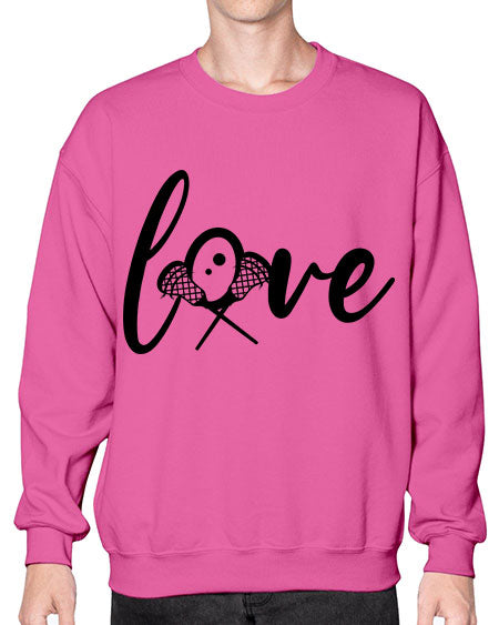 love 4# - lacrosse- Sweatshirt - Crew