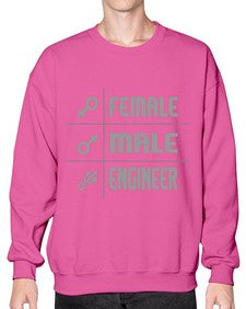 male female engineer 1084# - engineer- Sweatshirt - Crew