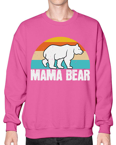 mama bear 177# - bears - animals- Sweatshirt - Crew