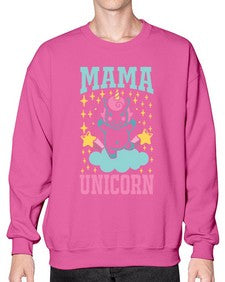 mama unicorn 294# - unicorn- Sweatshirt - Crew