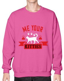 me your kitties Style 68# - cats- Sweatshirt - Crew