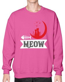 meow Style 70# - cats- Sweatshirt - Crew