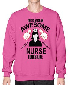 nurse tshirt 1213# - nurse- Sweatshirt - Crew