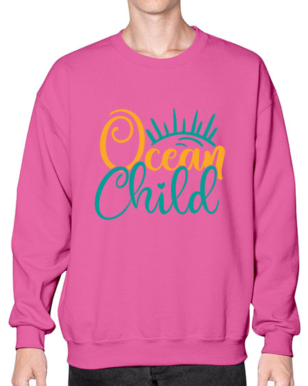 ocean child Style 87# - summer- Sweatshirt - Crew