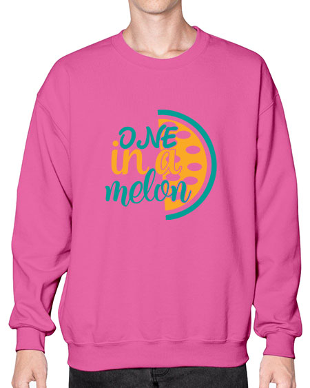 one in a melon Style 83# - summer- Sweatshirt - Crew