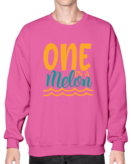 one in a melon Style 84# - summer- Sweatshirt - Crew