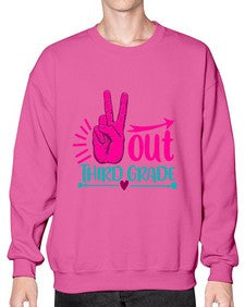 out third grade 614# - third grade- Sweatshirt - Crew