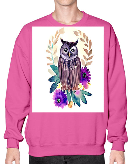 owl 17# - owl- Sweatshirt - Crew