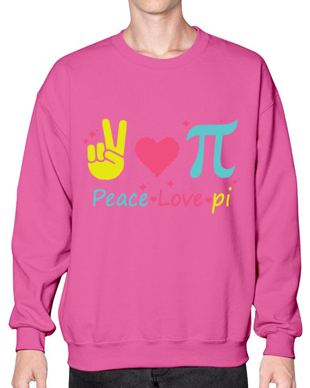 pi design 14# - pi- Sweatshirt - Crew