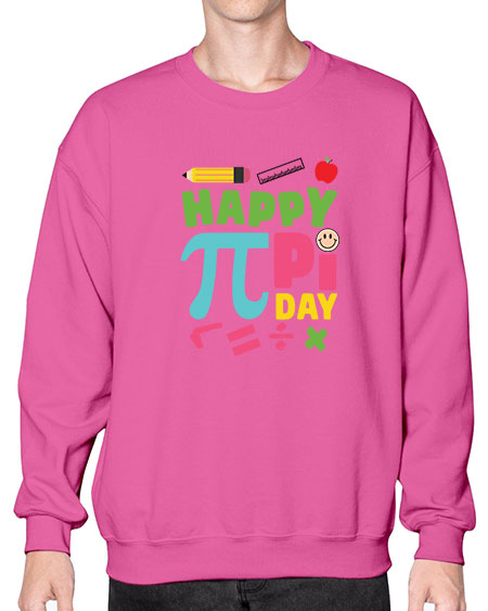 pi design 15# - pi- Sweatshirt - Crew