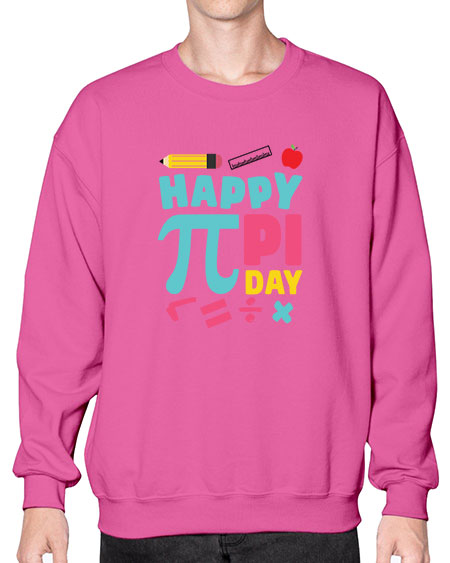 pi design 16# - pi- Sweatshirt - Crew