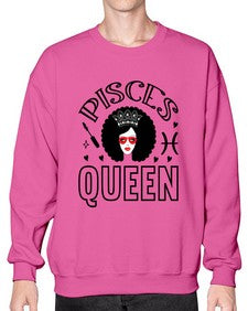 pisces queen 380# - pisces- Sweatshirt - Crew