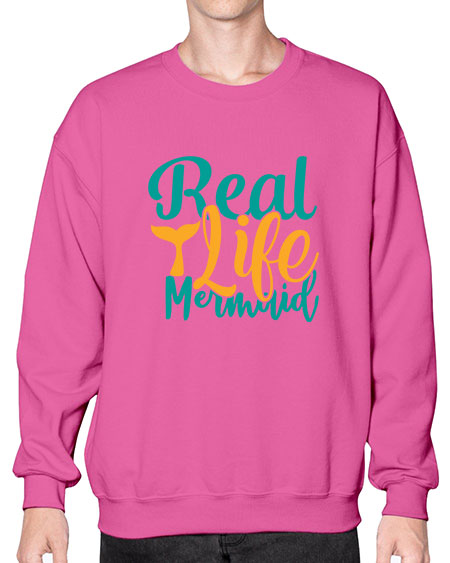 real life mermaid Style 80# - summer- Sweatshirt - Crew