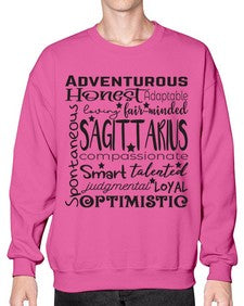 sagittarius 571# - sagittarius- Sweatshirt - Crew
