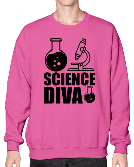 science diva 126# - general science- Sweatshirt - Crew