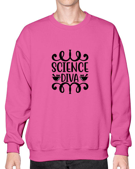science diva 130# - general science- Sweatshirt - Crew