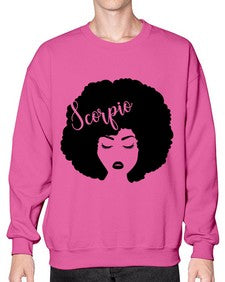 scorpio17# - black girls or women- Sweatshirt - Crew