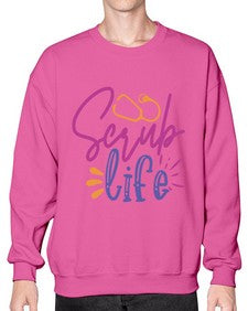 scrub life Style 1380# - nurse- Sweatshirt - Crew