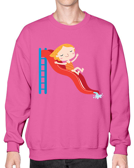 summer characters 74# - summer- Sweatshirt - Crew