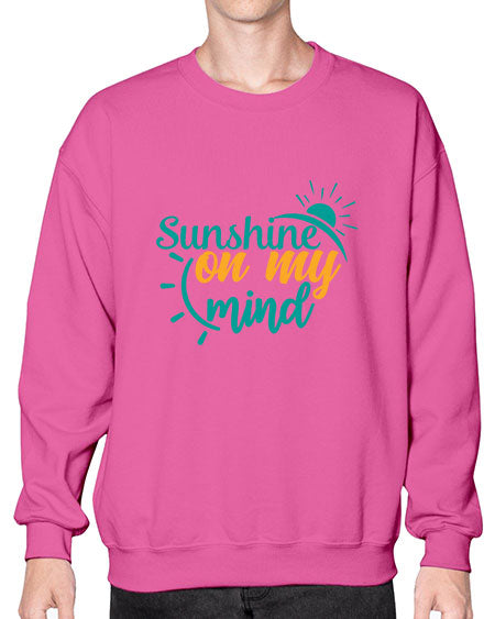 sunshine on my mind Style 72# - summer- Sweatshirt - Crew