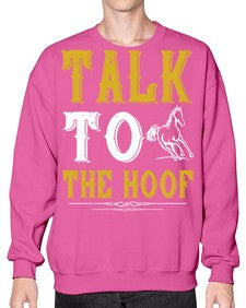 talk to the hoof Style 21# - horse- Sweatshirt - Crew