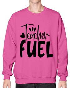 teacher fuel Style 372# - teacher- Sweatshirt - Crew