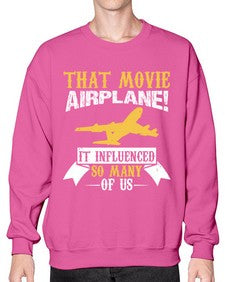 that movie airplane  38# - airplane- Sweatshirt - Crew