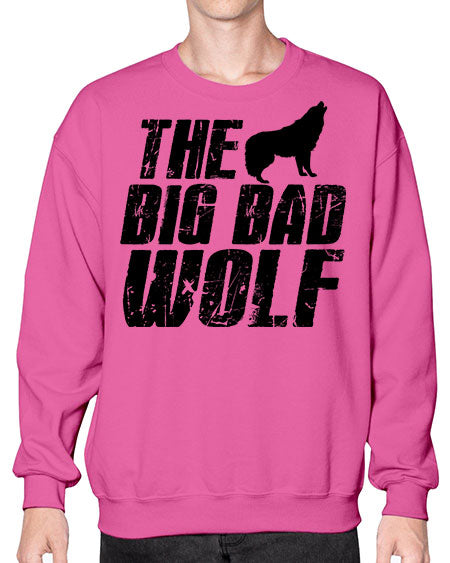 the big bad wolf - wolf- Sweatshirt - Crew