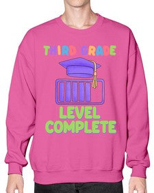 third Grade Level Complete 965# - third grade- Sweatshirt - Crew