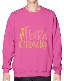 third grade 946# - third grade- Sweatshirt - Crew