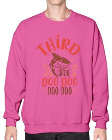 third grade doo doo 954# - third grade- Sweatshirt - Crew