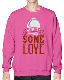 whip up some love 471# - cooking- Sweatshirt - Crew