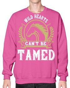 wild hearts can’t be tamed Style 11# - horse- Sweatshirt - Crew