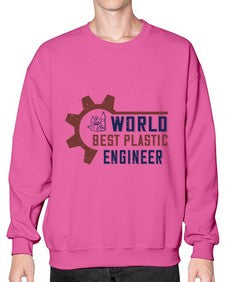 world best plastic engineer Style 477# - engineer- Sweatshirt - Crew