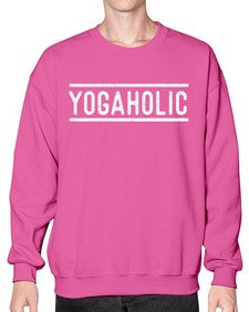 yogaholics 648# - yoga- Sweatshirt - Crew