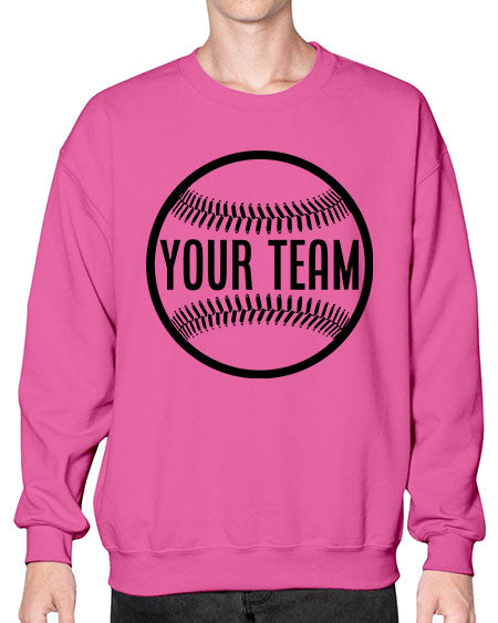 your team 2270# - softball- Sweatshirt - Crew