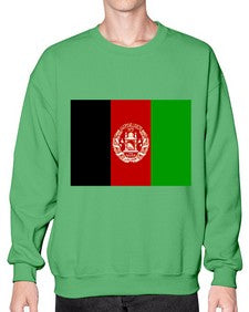 Afghanistan 275# - world flags- Sweatshirt - Crew