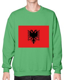 Albania 300# - world flags- Sweatshirt - Crew