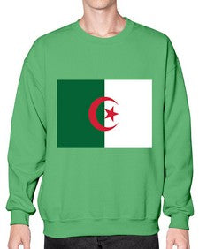 Algeria 305# - world flags- Sweatshirt - Crew
