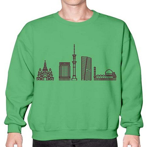 Almaty 307# - cities- Sweatshirt - Crew