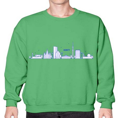 Almaty 309# - cities- Sweatshirt - Crew