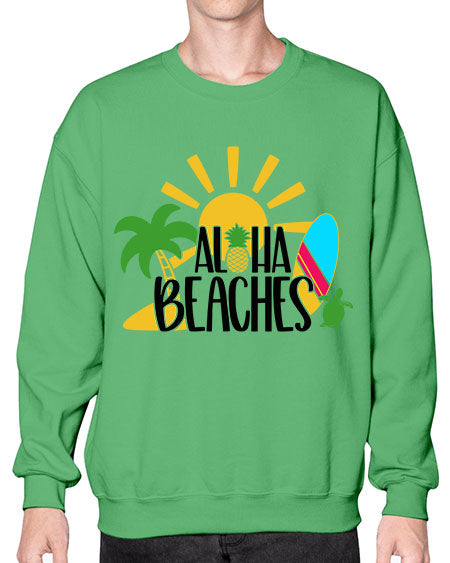 Aloha Beaches Style 55# - summer- Sweatshirt - Crew