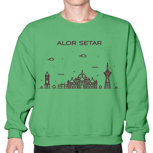 AlorSetar 310# - cities- Sweatshirt - Crew