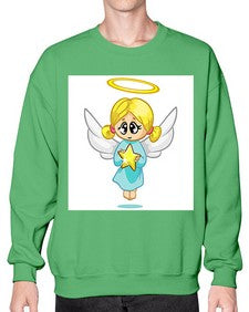 Angel 6# - cartoon animals- Sweatshirt - Crew
