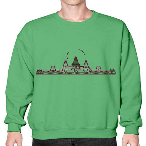 AngkorWat 327# - cities- Sweatshirt - Crew