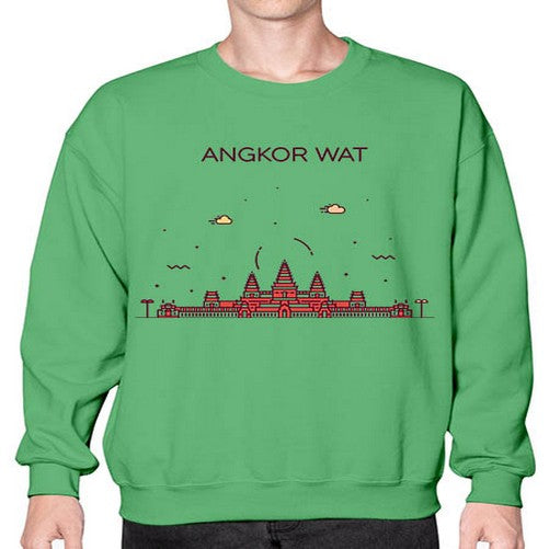 AngkorWat 328# - cities- Sweatshirt - Crew